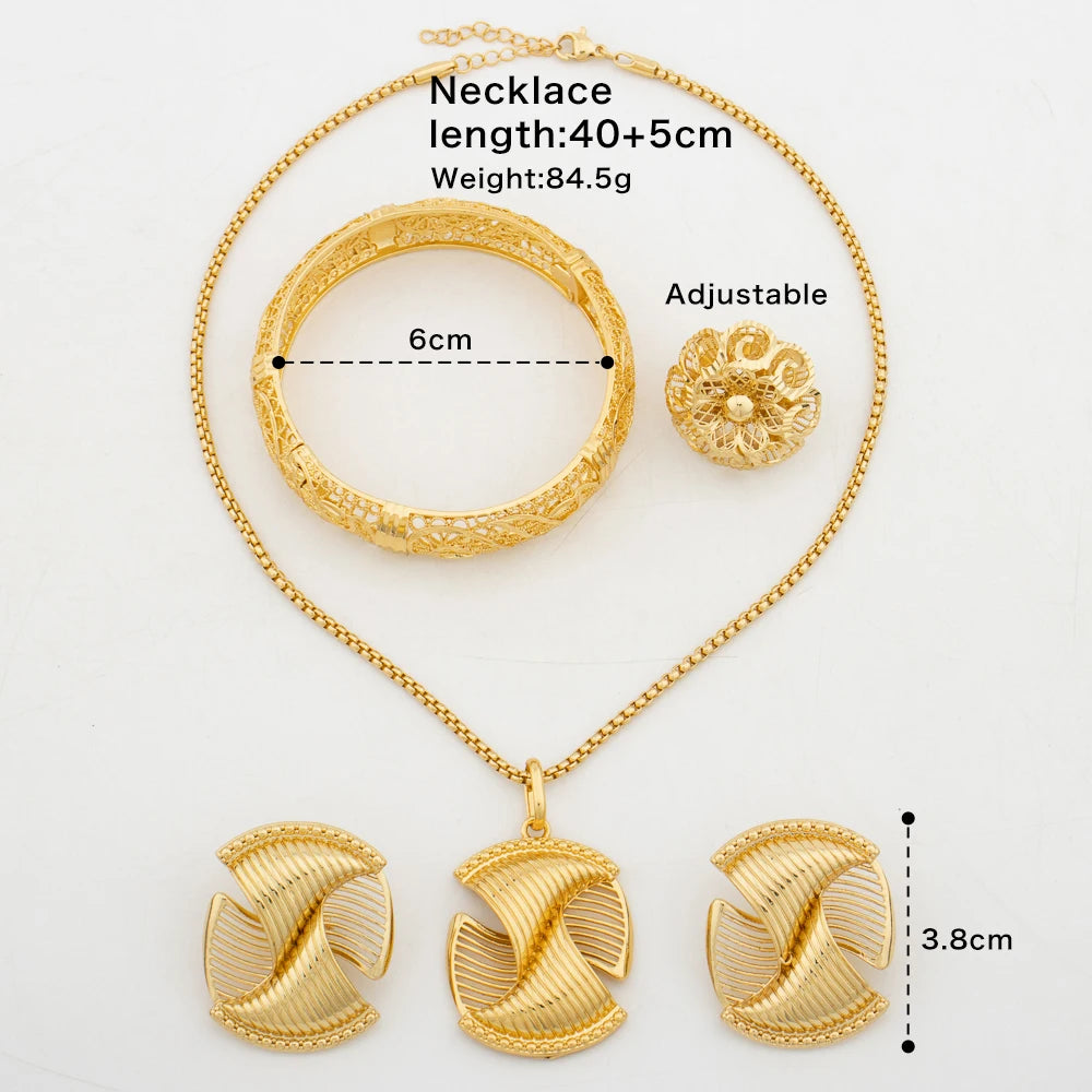 Yueming Fashion Wedding Jewelry Minimalist Set