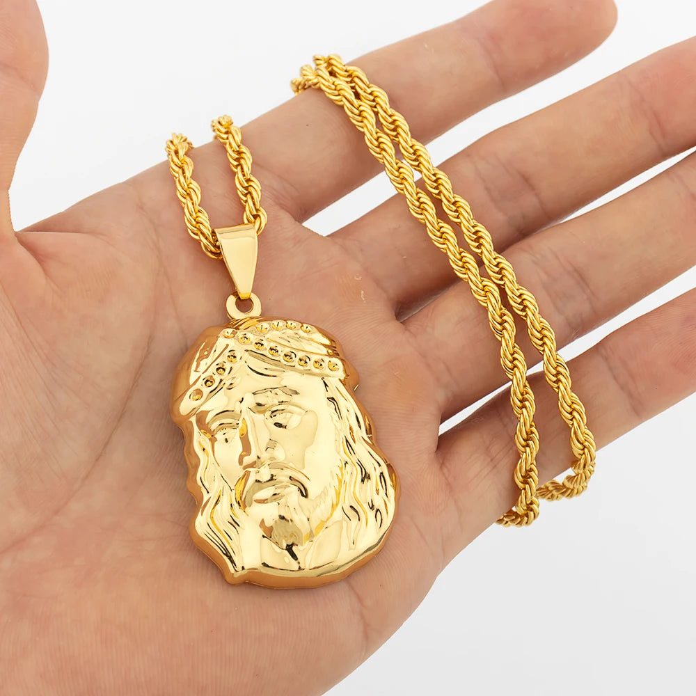 Dubai Gold Color Pendant  Hip Hop Personality style for Men Women Minimalist Jewelry Party Jewelry Birthday Gifts