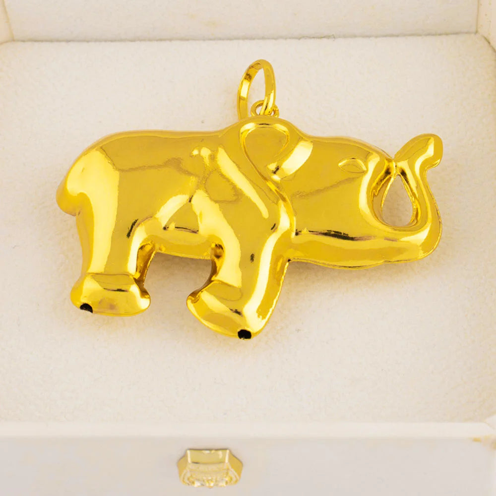 YM Retro Pendant Series of Elephant Ethiopia Women Men Punk Necklace Pendant DIY Jewelry Gift for Mother's Day Party Dating