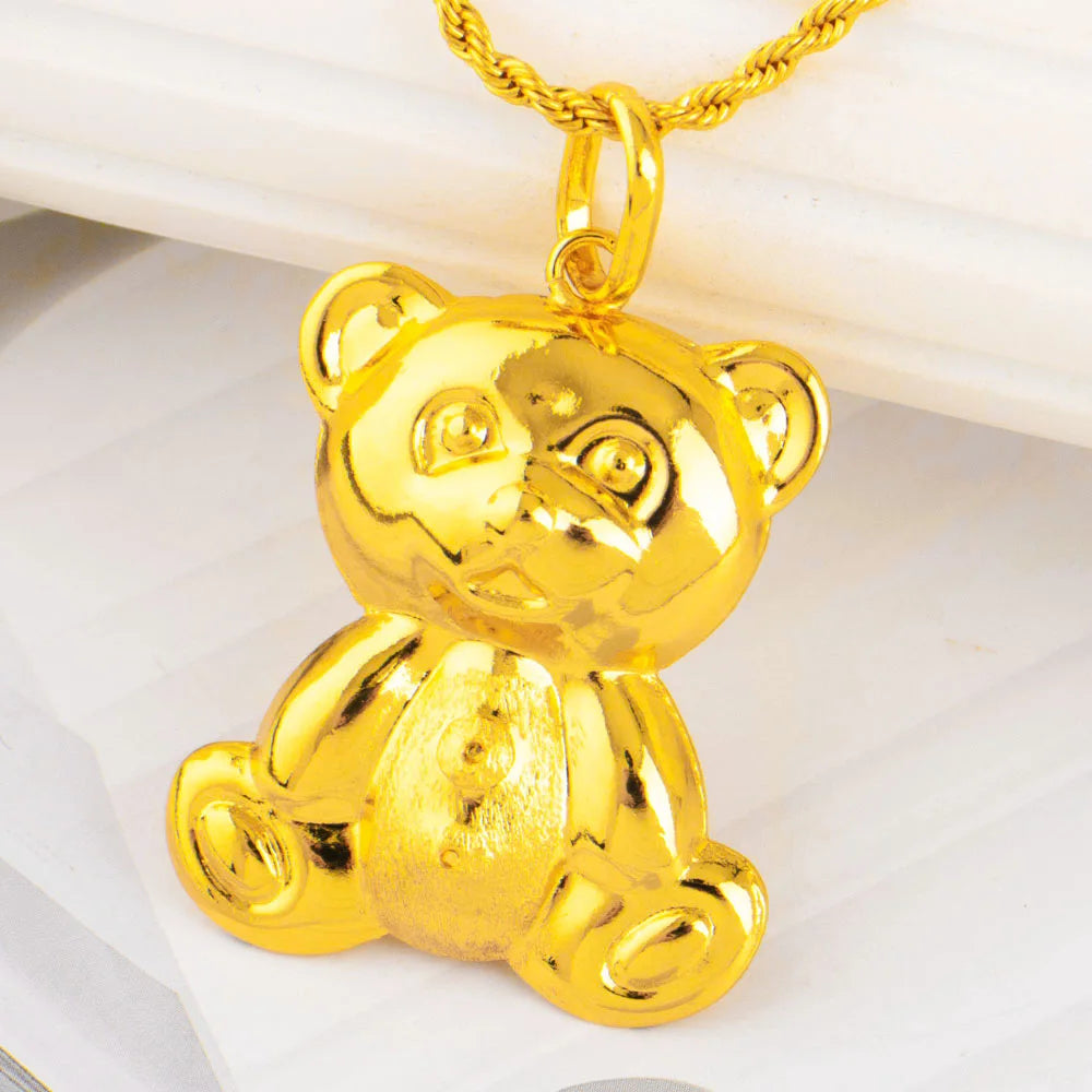 YM Luxury Pendant Series of Bears Dubai Hip Hop Women Men Popular Necklace Pendant DIY Jewelry Gift for Mother's Day Party