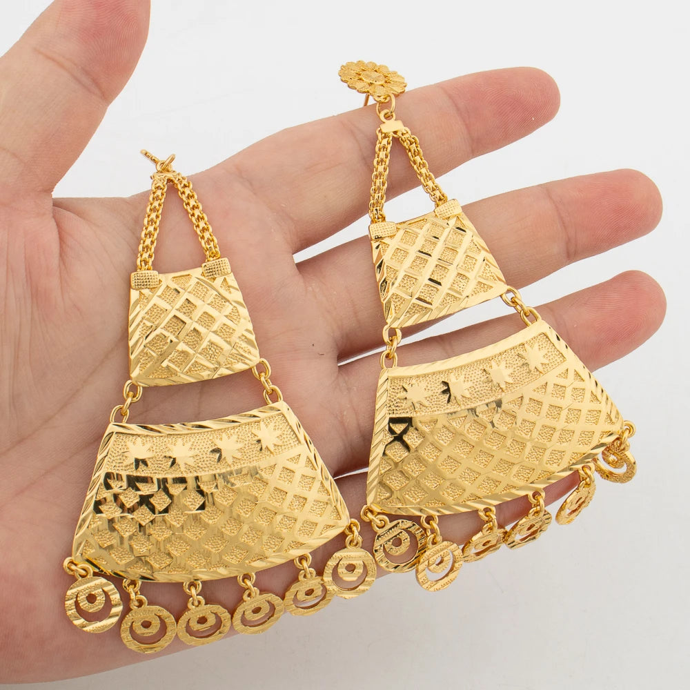 Yueming Fashion Statement Anniversary Earrings