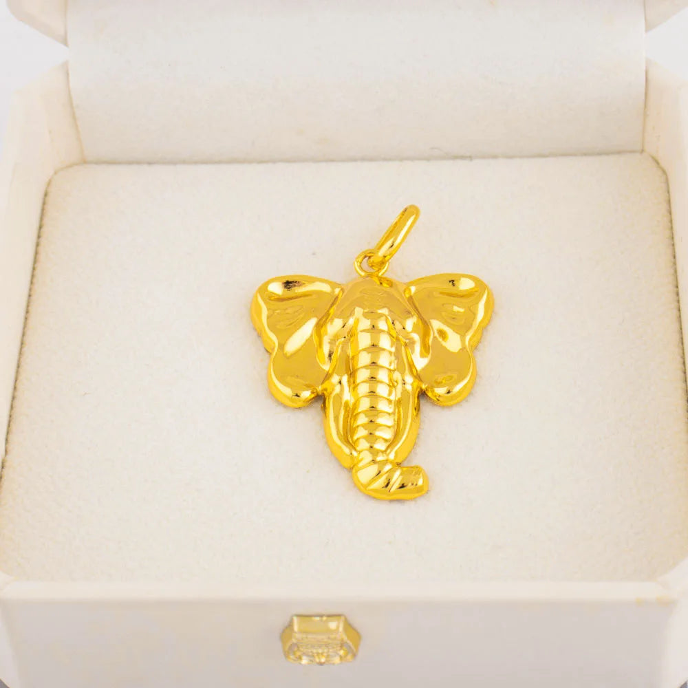 YM Vintage Pendant Series of Elephant Nigeria Women Men Punk Necklace Pendant DIY Jewelry Gift for Mother's Day Party Dating
