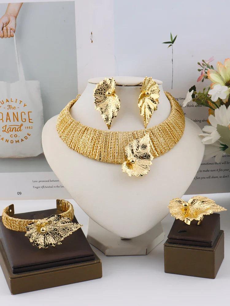 Yueming necklace fashion accessories african dubai luxury custom for african wedding party