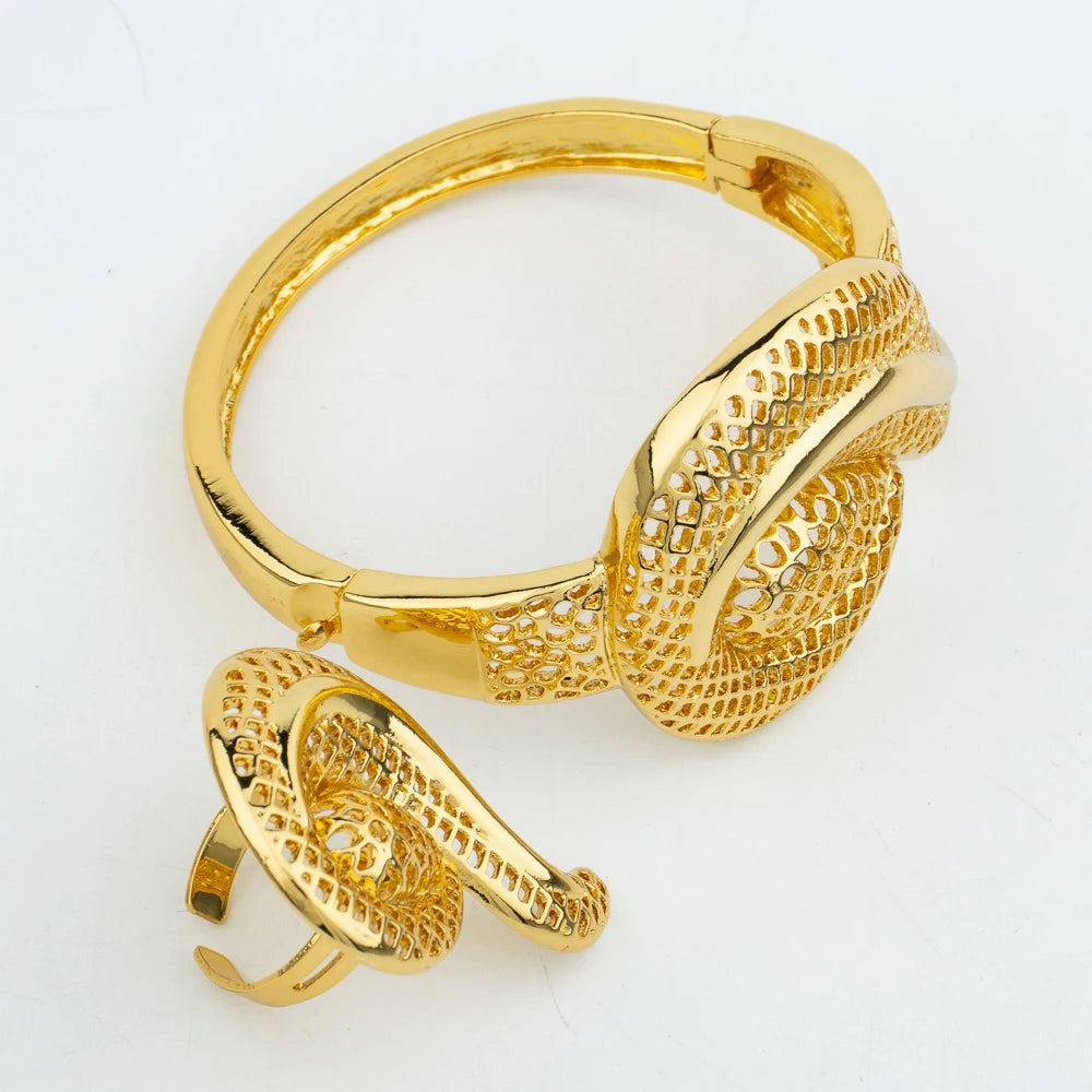 Yueming Chic Bridal Jewelry Set