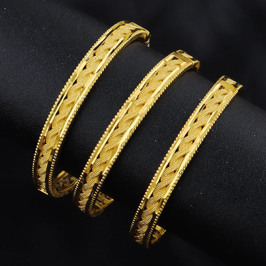 Fashion 18K Gold Plated bohemian bracelet color dubai bracelet For Women Party & Wedding Jewelry Gift free shipping