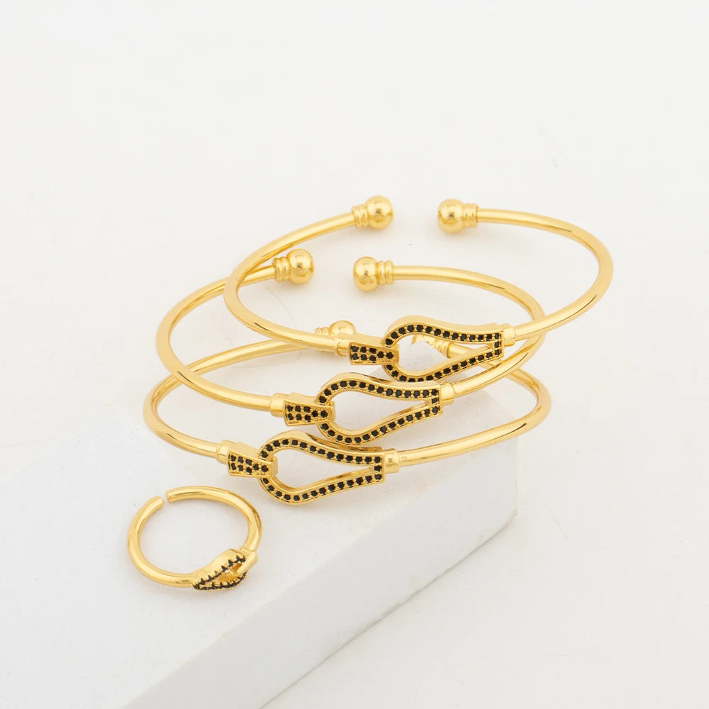 Punk Ring-Bracelet 2-in-1 for Women, New Fashion Trendy Joint Jewelry, Personality Accessories for Jewelry Gift