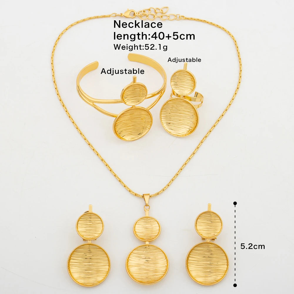 Yueming Wedding Jewelry Luxurious Set