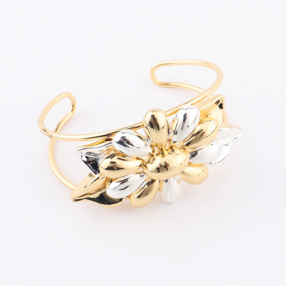 Yueming necklace earrings bangle african luxury flower african unique for daily