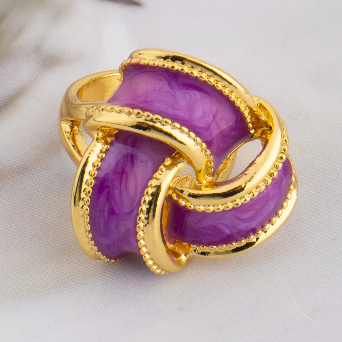 Unique Earrings Ring Simple Fashion Personality Creative Jewelry for Women Wedding Birthday Anniversary Party Daily Wearing