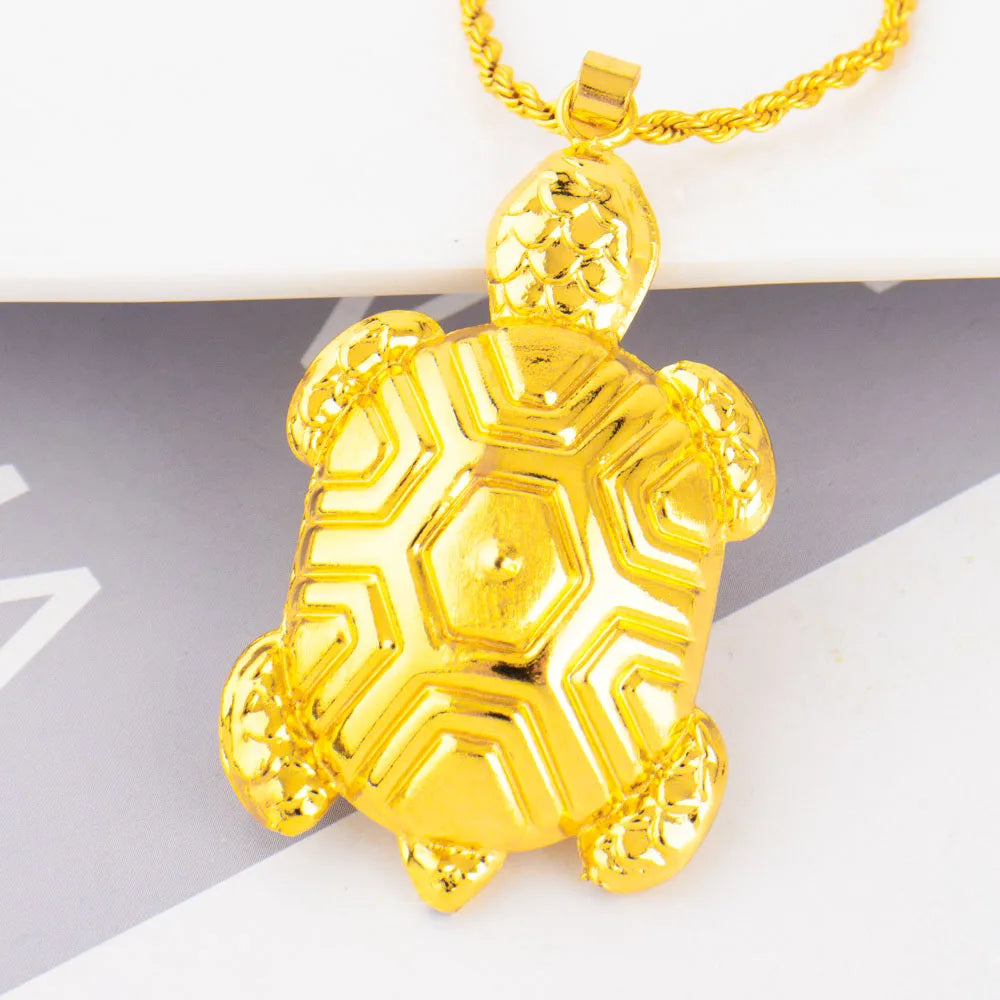 YM Hip Hop Pendant Series of Turtle Nigeria Women Men Popular Necklace Pendant DIY Jewelry Gift for Mother's Day Party Wedding