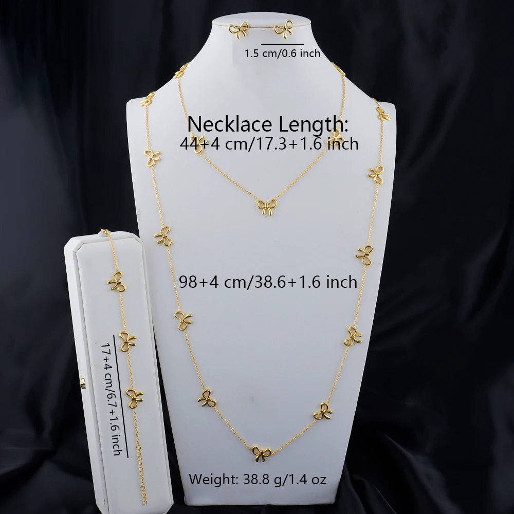 gold color simple chain long necklaces High Quality fashion sweater chain Necklace Women Jewelry Accessories Party Gifts