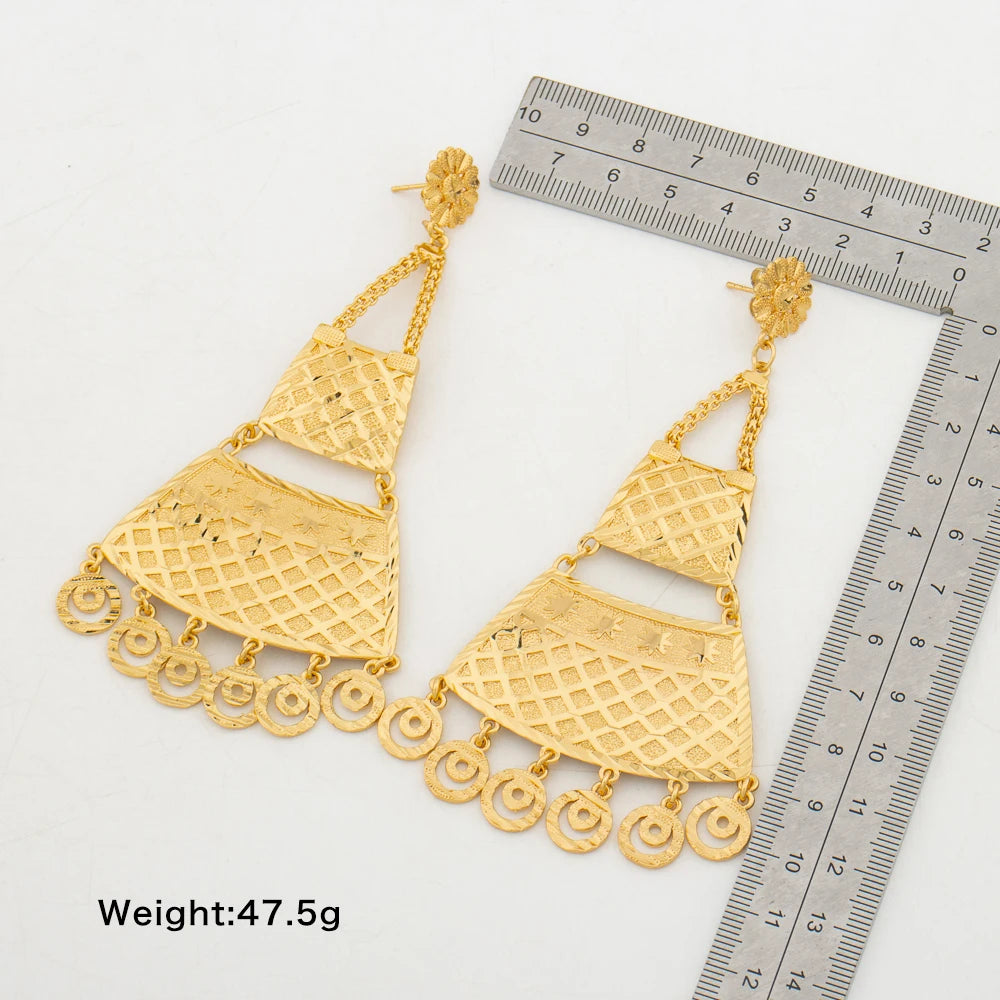 Yueming Fashion Statement Anniversary Earrings