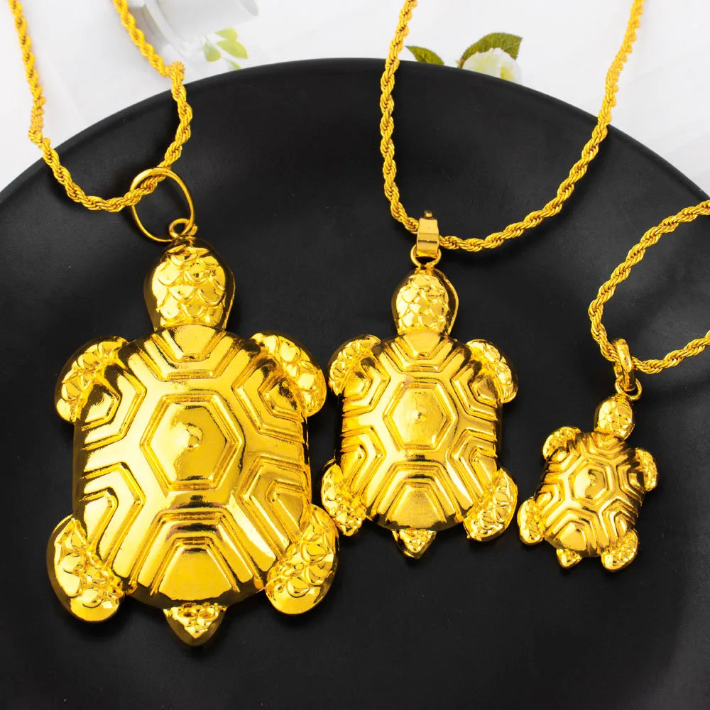 YM Hip Hop Pendant Series of Turtle Nigeria Women Men Popular Necklace Pendant DIY Jewelry Gift for Mother's Day Party Wedding