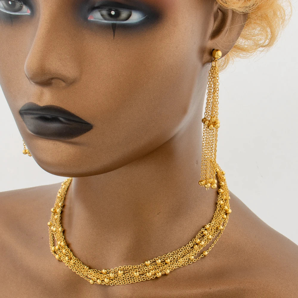 Yueming High-End Bridal Jewelry Set