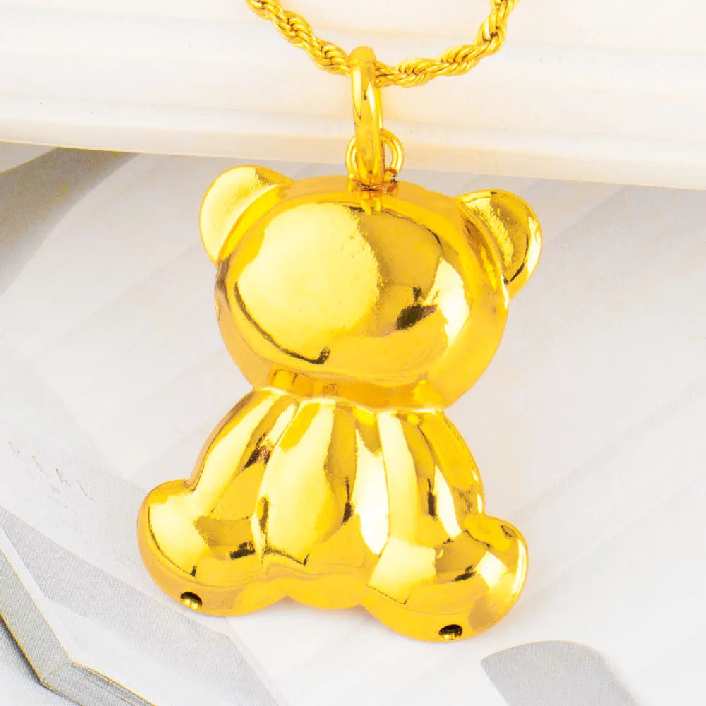 YM Luxury Pendant Series of Bears Dubai Hip Hop Women Men Popular Necklace Pendant DIY Jewelry Gift for Mother's Day Party