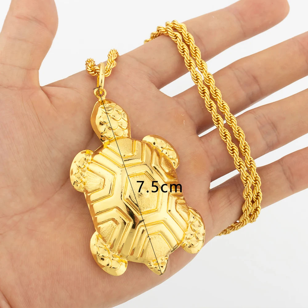 Dubai Gold Color Pendant  Hip Hop Personality style for Men Women Minimalist Jewelry Party Jewelry Birthday Gifts