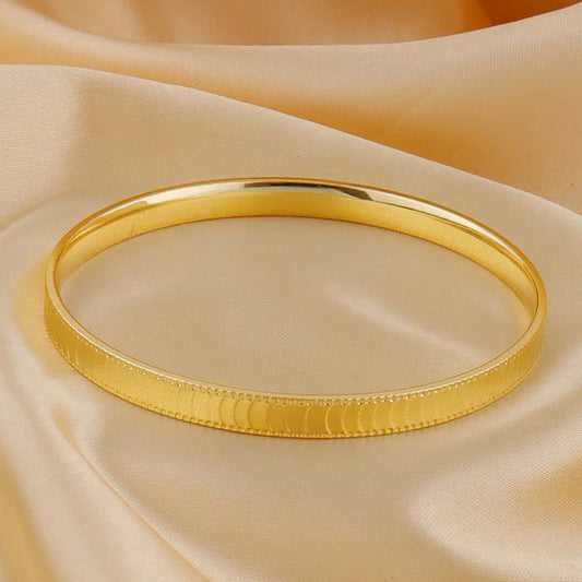 Stainless Steel Classic Snake Chain Bracelet 18k Gold Plated Wide Bracelet Bangle Fashion Jewelry Women Gifts Wholesale