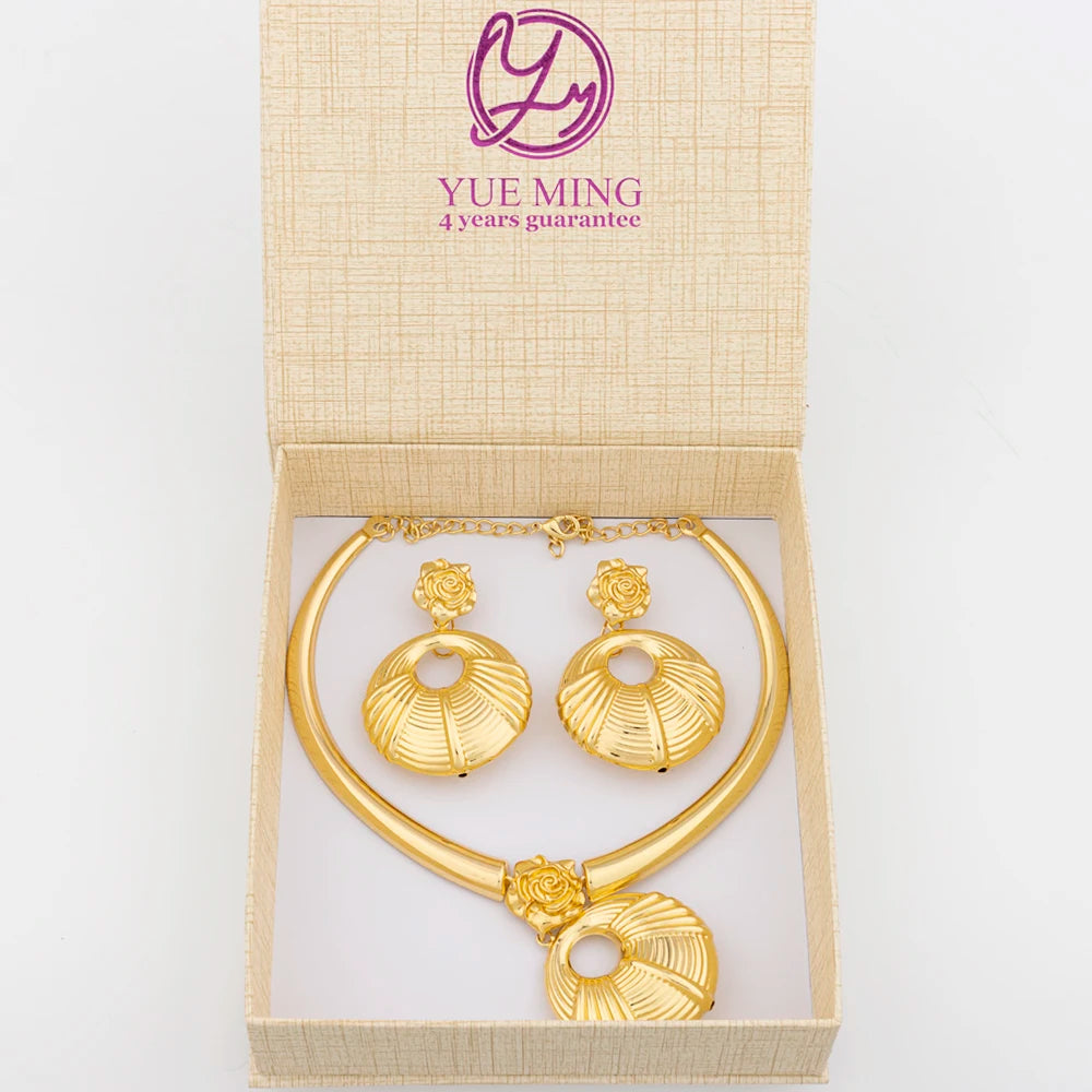 Yueming Wedding Jewelry Fine Set
