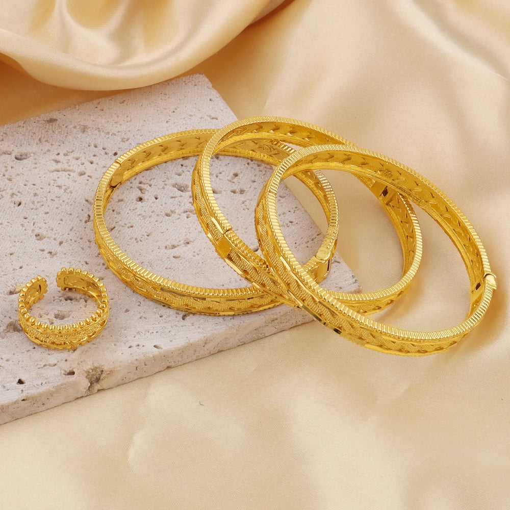 Fashion 18K Gold Plated bohemian bracelet color dubai bracelet For Women Party & Wedding Jewelry Gift free shipping