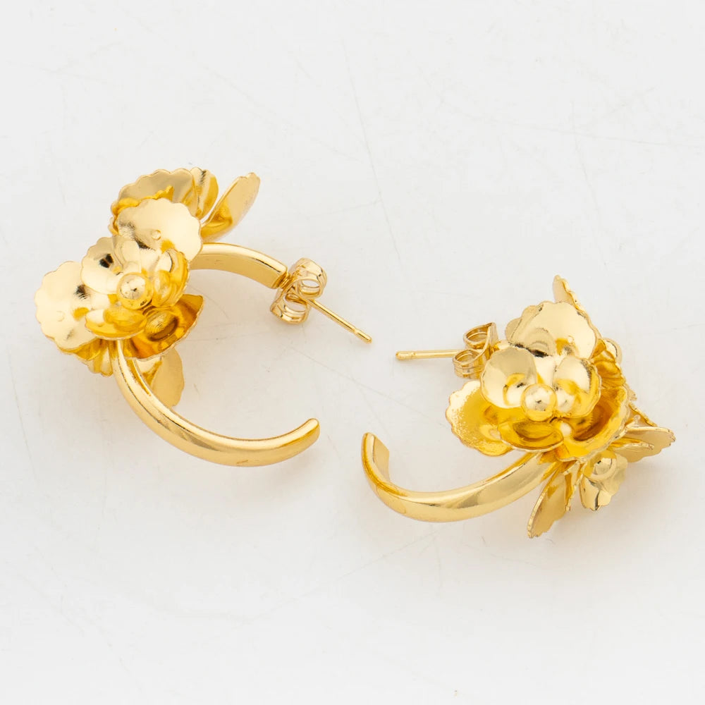 Yueming Premium Flower Jewelry Set