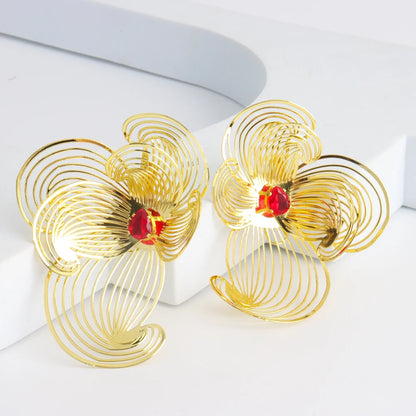 African Luxury Bracelet Ring & Earrings Necklace Set for Women, Exquisite Daily to Banquet Gift, Elegant Jewelry Women