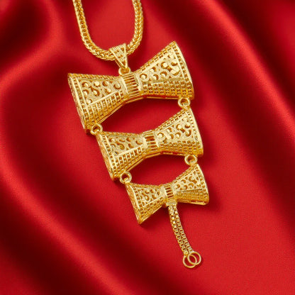 Dubai Gold Color Jewelry Set For Woman Bridal Nigerian African Luxury Necklace Earrings Jewellery Set Wedding Bridal Party Gifts