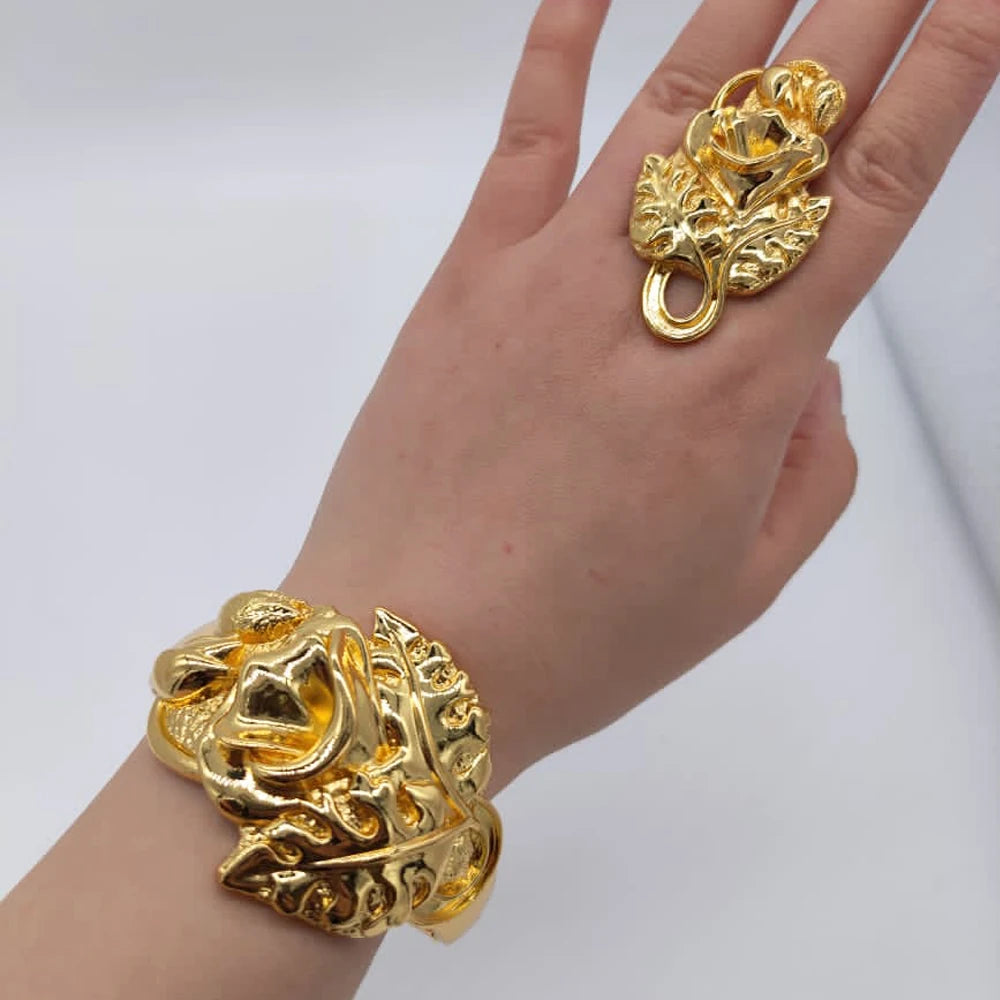 Color Bangles for Women, 15-Style African Fashion Bracelets, Ethiopian Arabic Wedding Charm Hand Luxury Jewelry G