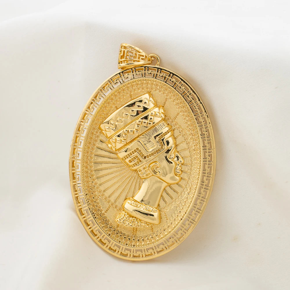 Elephant Design Pendant for Men and Women Fashion Gold Color Jewelry High Quality Unique Leopard Crocodile Pendant without Chain