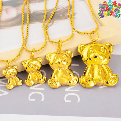 Fashion Stainless Steel Pendants For Women Dubai Luxury Jewelry Nigeria Gold Color Pendants Necklace Gift For Easter Party