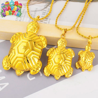 Dubai Nigeria Stainless-Steel Pendant Necklace for Women, Luxury Easter-Party Gift, Elegant Jewellery Woman