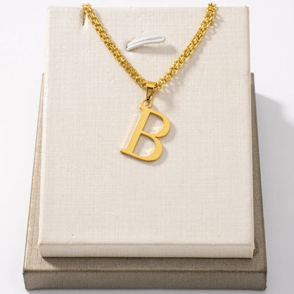 Custom Alphabet Necklace for Women, Personalized Initial Jewelry Gift for Mother’s Day & Wedding Party, Necklace Woman