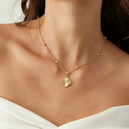 Romantic 2Pieces Jewelry Set Pendant Necklace Earrings Perfect for Women Brides Weddings Gifts and Girls' Birthdays