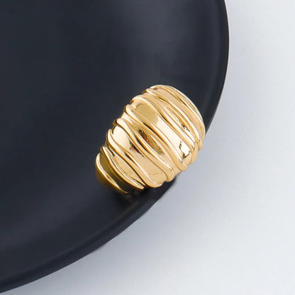 gold plated earrings and necklace bracelet Rings set women Italian vintage wedding party Jewelry Gift set