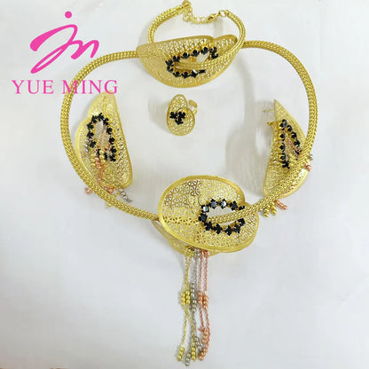 Yueming Luxury Nuptial Jewelry Set