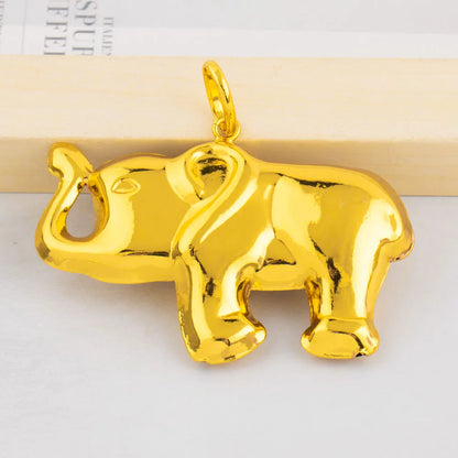 YM Retro Pendant Series of Elephant Ethiopia Women Men Punk Necklace Pendant DIY Jewelry Gift  for Mother's Day Party Dating