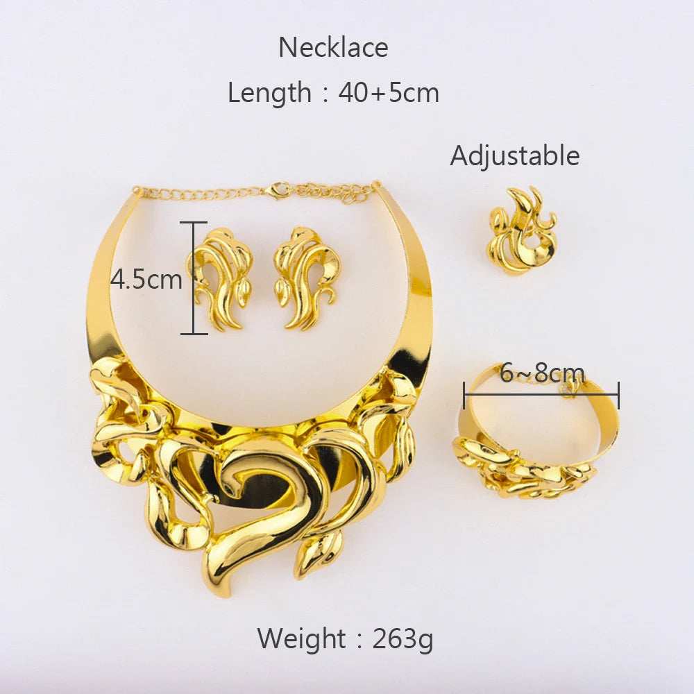 Yueming luxurious earrings bangle african luxury women african unique for accessories party