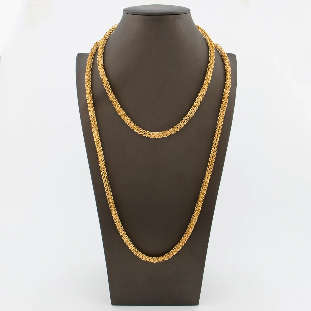 African Dubai Necklace & Jewelry Sets for Bridal Wedding Gift, Statement Jewelry for Women, Elegant Jewellery Woman Accessories,