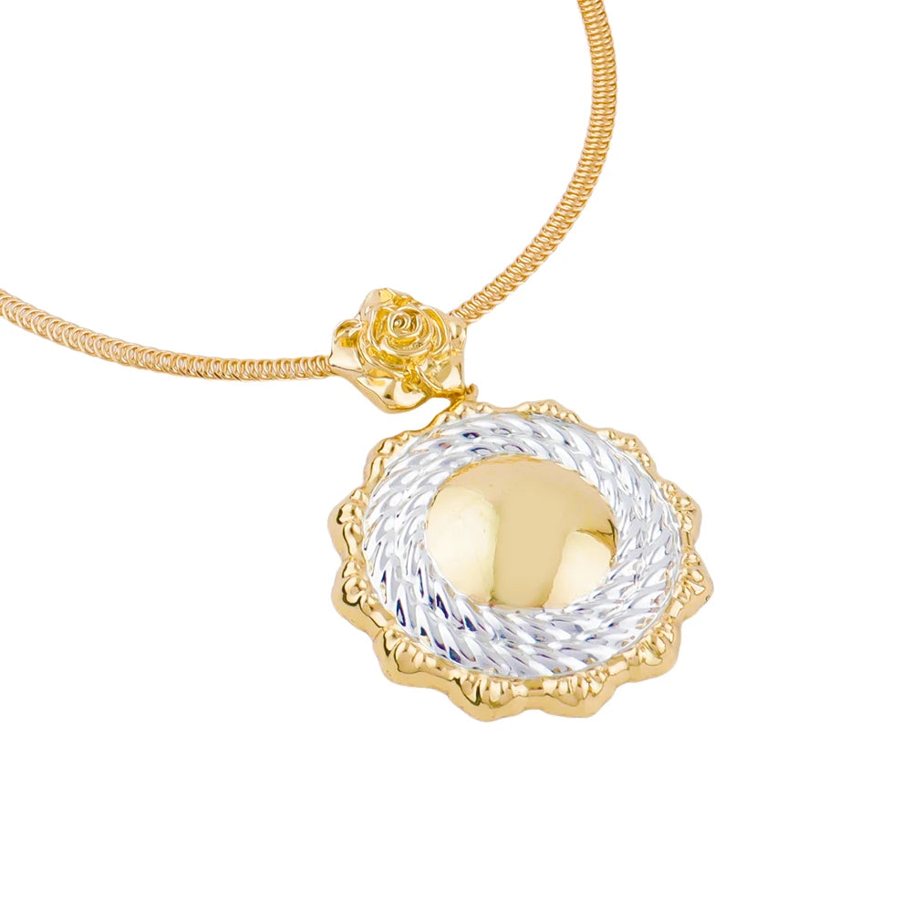 Dubai Luxury Jewelry Sets Women Gold Color Necklaces Bracelets Earrings and Rings Party Favors Indian Jewelry