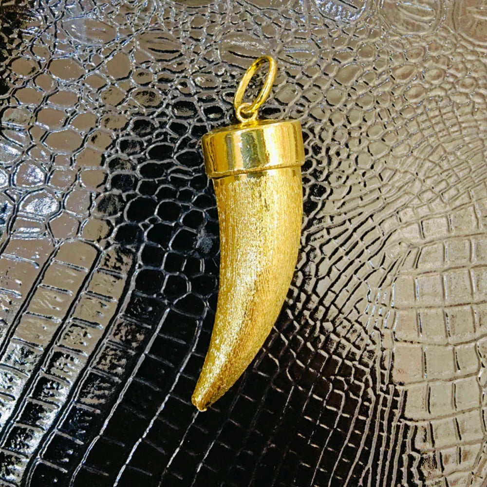Color Hip Hop Personality Pendant: Crocodile Mermaid Lucky Bag Shape for Women Men, Trend Copper Jewelry Earrings Gift