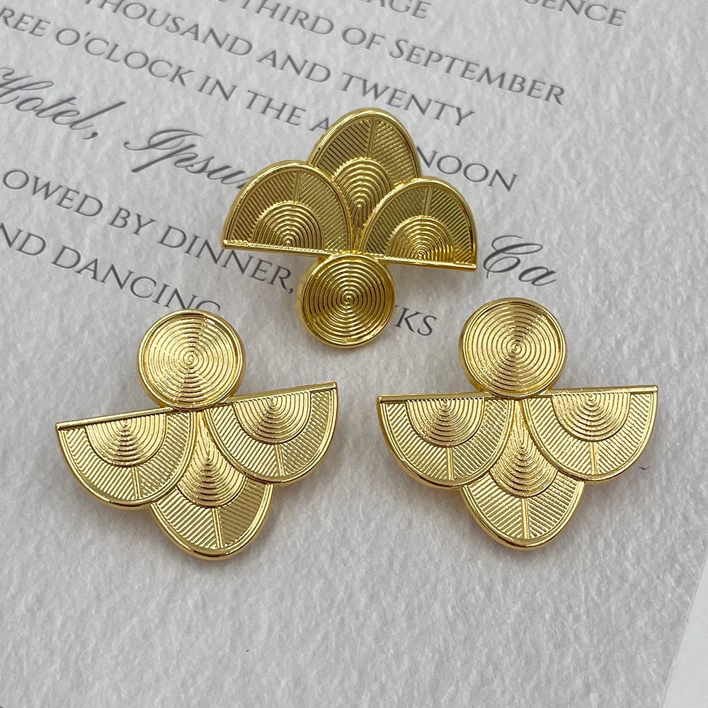 Earrings with Ring Jewelry Set for Party Ethiopian Women Clip Earrings Cocktail Ring 2Pcs Set for Engagement Jewelry Accessories