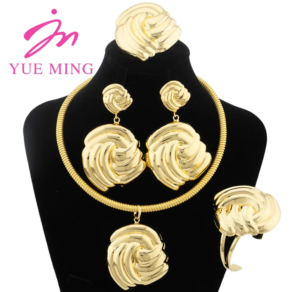 Yueming Classic Wedding Jewelry Set