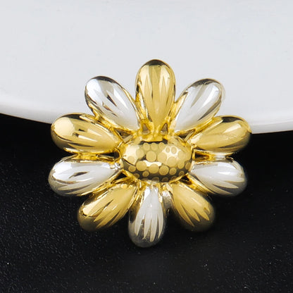 new jewelry sets Exquisite gold plated woman set Luxury Flower Minimalist Jewelry Set For Women Jewelry Party Gift Daily Wear