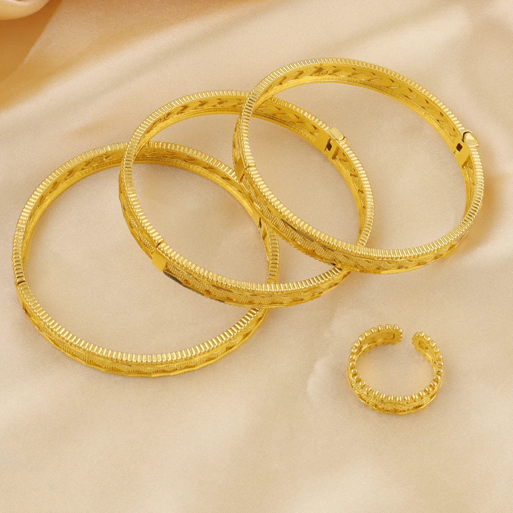 Fashion 18K Gold Plated bohemian bracelet color dubai bracelet For Women Party & Wedding Jewelry Gift free shipping