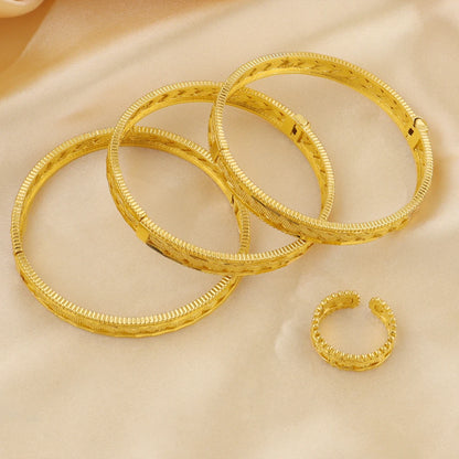 Fashion 18K Gold Plated bohemian bracelet color dubai bracelet For Women Party & Wedding Jewelry Gift free shipping
