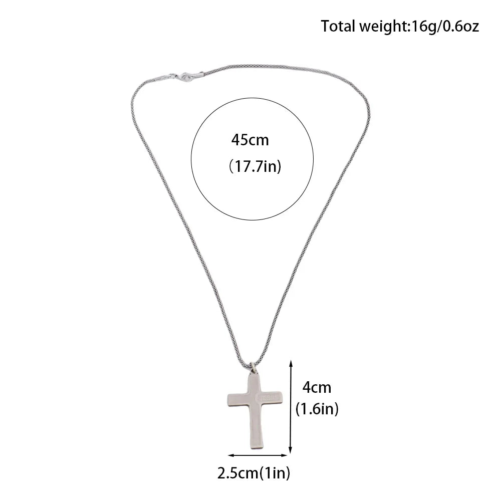 Stainless Steel Pendant Necklace For Women Men America Personalized Nigeria Hip Hop Jewelry Gift For Party Easter Mother's Day