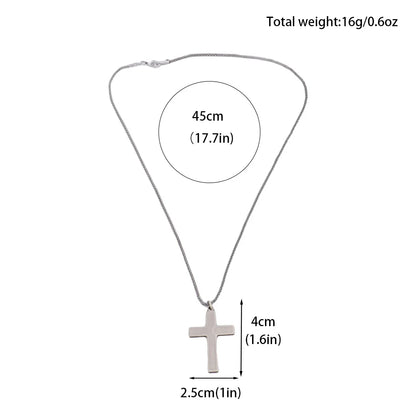 Stainless Steel Pendant Necklace For Women Men America Personalized Nigeria Hip Hop Jewelry Gift For Party Easter Mother's Day