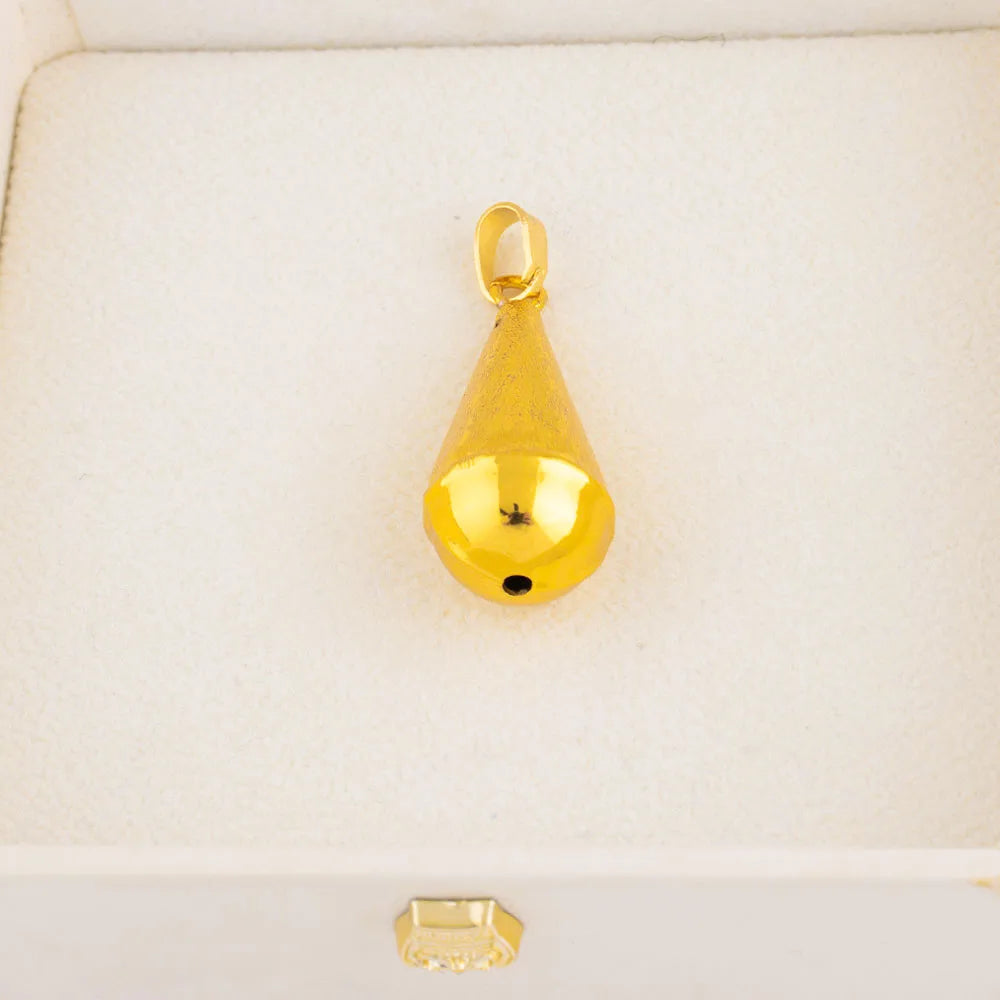 Gold Color Fashion Lion Water droplet Shape Pendant for Necklaces Copper Gold Plated Jewelry Accessories Wholesale