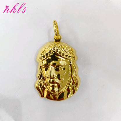 Map of African Pendant Necklace for Men and Women, Gold Color, Hip Hop, Popular Necklace, Luxury Stainless Steel, Copper Chain J