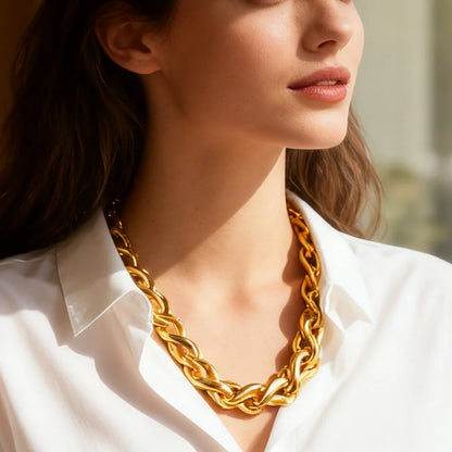 3PCS necklace big set luxury dubai women earrings necklace bracelet jewelry set valentine day choker necklace Jewelry Gift