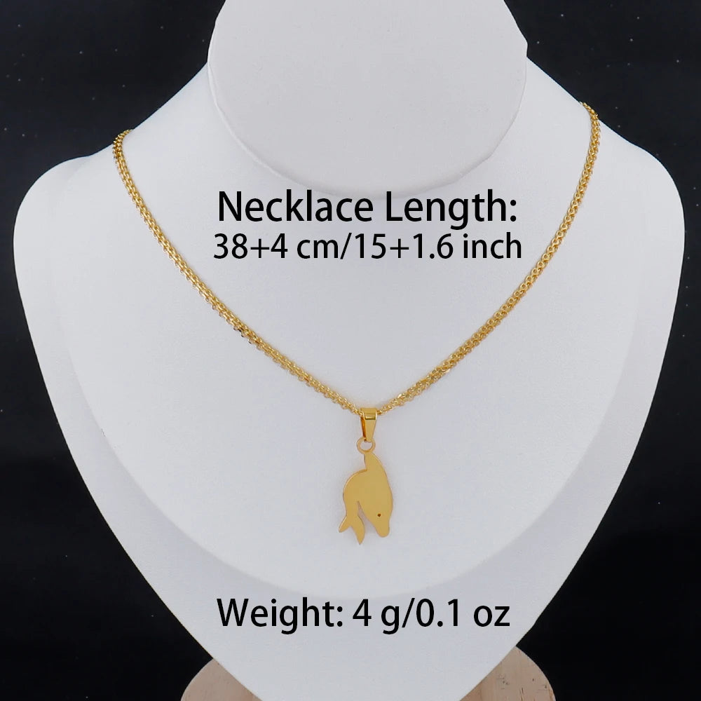 luxury stainless gold letter necklace for women high quality stainless steel Minimalist letters for necklace Daily wear Gift